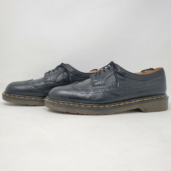 Dr. Martens Mens 3989/42 Oxford Wingtip Shoes - Picture 2 of 12